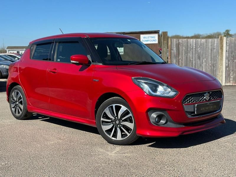 Red Used 2017 Suzuki Swift SZ5 Hatchback | £8,995 (Fair price) - Image 1/4
