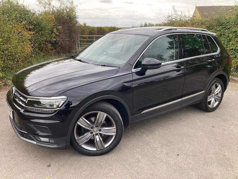 Black Used 2018 VW Tiguan SEL SUV | £12,650 (Fair price) - Image 1/4