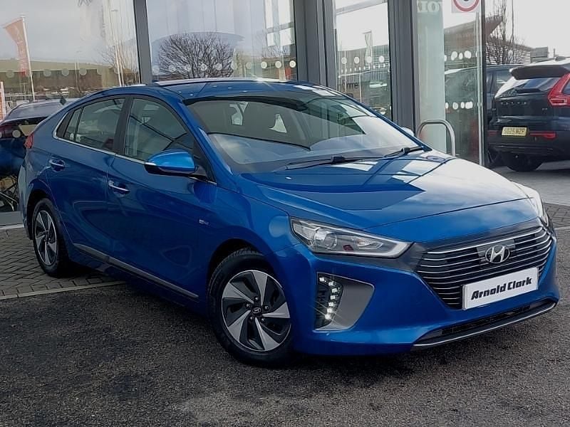 Used Hyundai Ioniq Premium 141 HP (103 kW) 2018 Blue Hatchback
