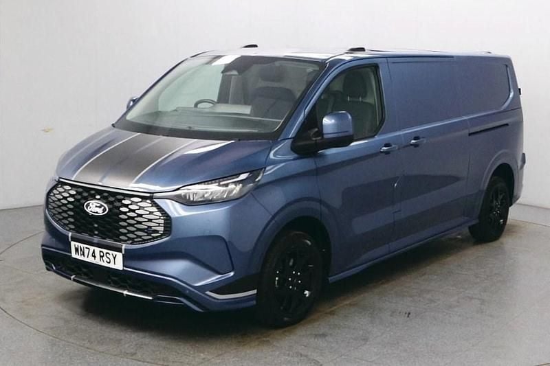 Blue Used 2024 Ford E-Transit Sport Van | £25,490 (Good price) - Image 1/4