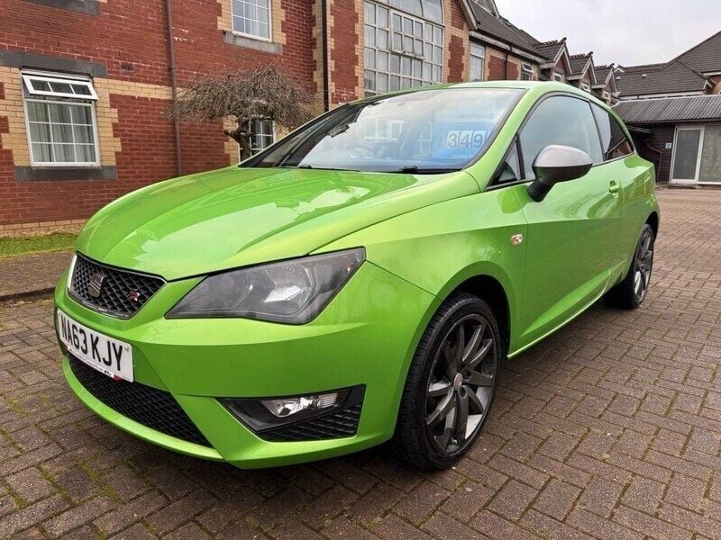 Green Used 2013 Seat Ibiza FR Hatchback | £3,495 (Good price) - Image 1/4