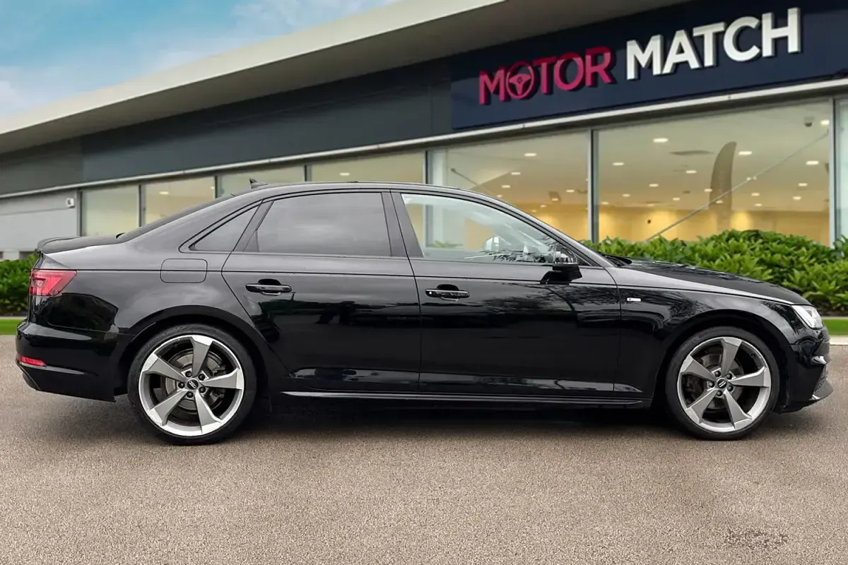 Used Audi A4 Black Edition 150 HP (110 kW) 2018 Black Sedan