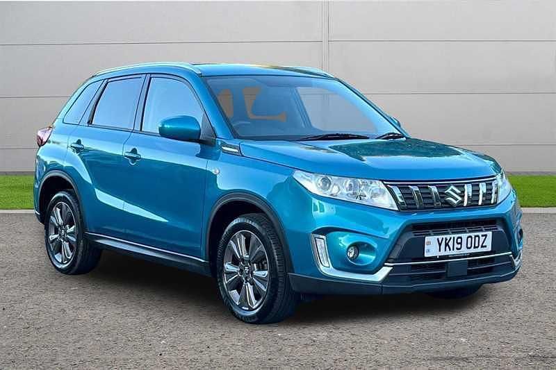 Pearl atlantis turquoise pearl Used 2019 Suzuki Vitara SZ-T | £11,996 (Fair price) - Image 1/4
