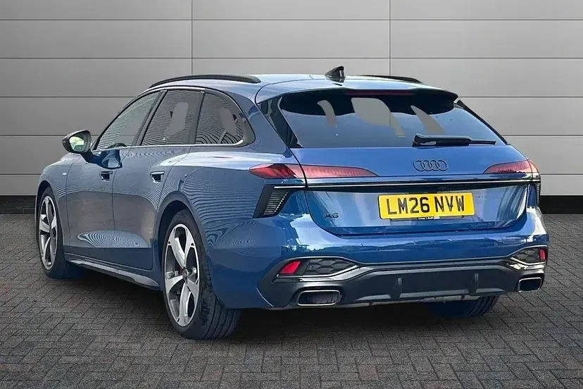 New Audi A6 S-Line 201 HP (147 kW) 2026 Ascari blue Estate