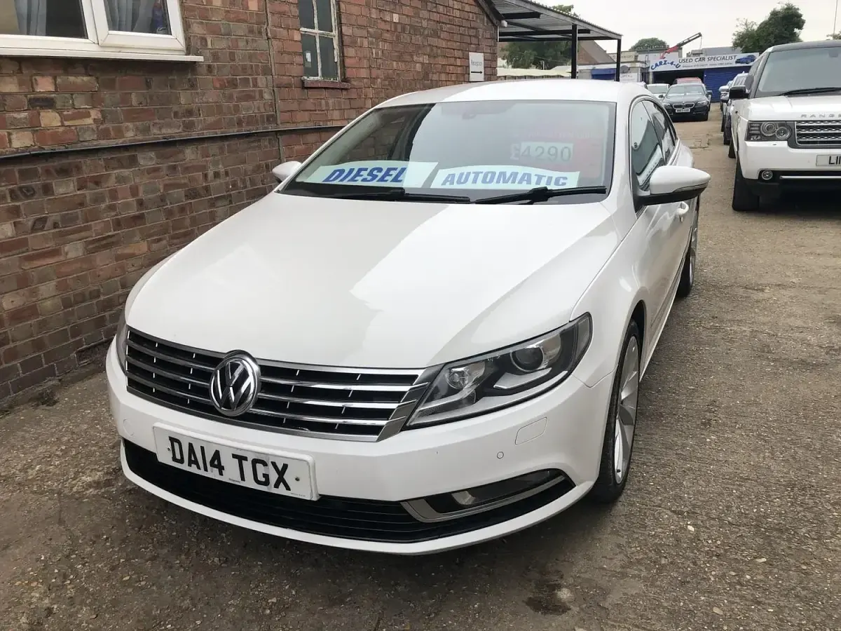 Used VW CC GT 177 HP (130 kW) 2014 White Sedan