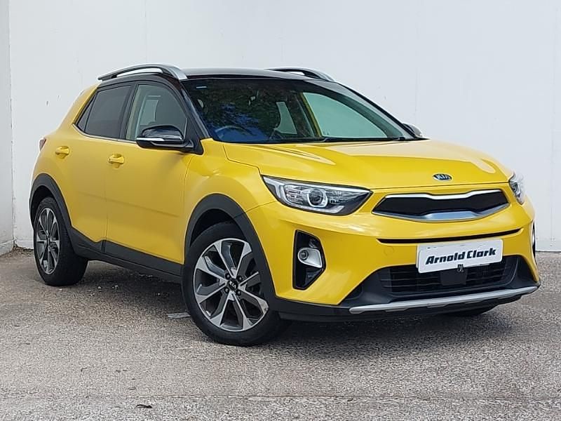 Yellow Used 2018 Kia Stonic First Edition SUV | £11,698 (Fair price) - Image 1/4
