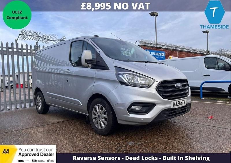 Used Ford Transit Custom Limited 130 HP (95 kW) 2021 Silver Van