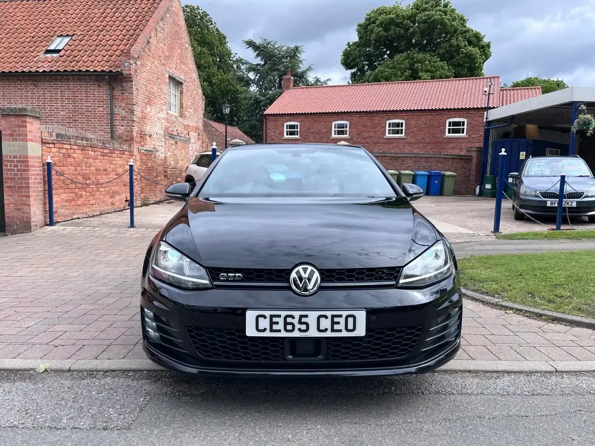 Used VW Golf VII GTD 2015 Black Hatchback