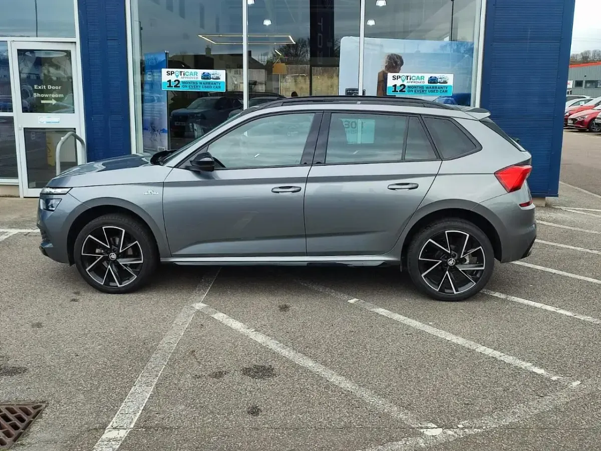 Used Skoda Kamiq Monte Carlo 115 HP (84 kW) 2023 Grey SUV