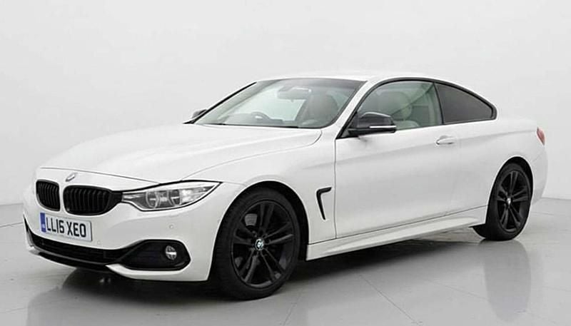 Used BMW 420 Sport Line 2015 White Coupe