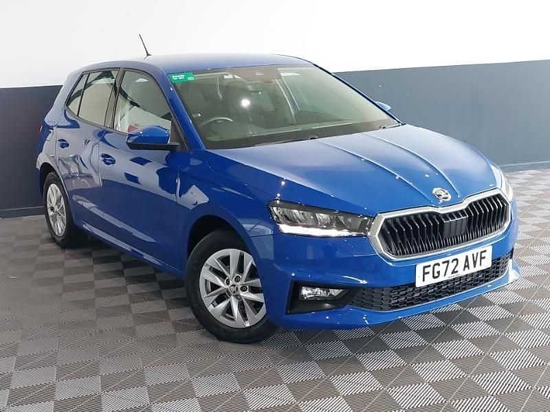 Used Skoda Fabia Comfort 80 HP (58 kW) 2022 Blue Hatchback