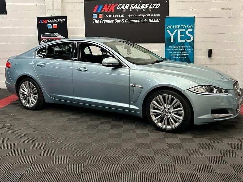 Blue Used 2012 Jaguar XF Portfolio Sedan | £6,450 (A bit pricey) - Image 1/4