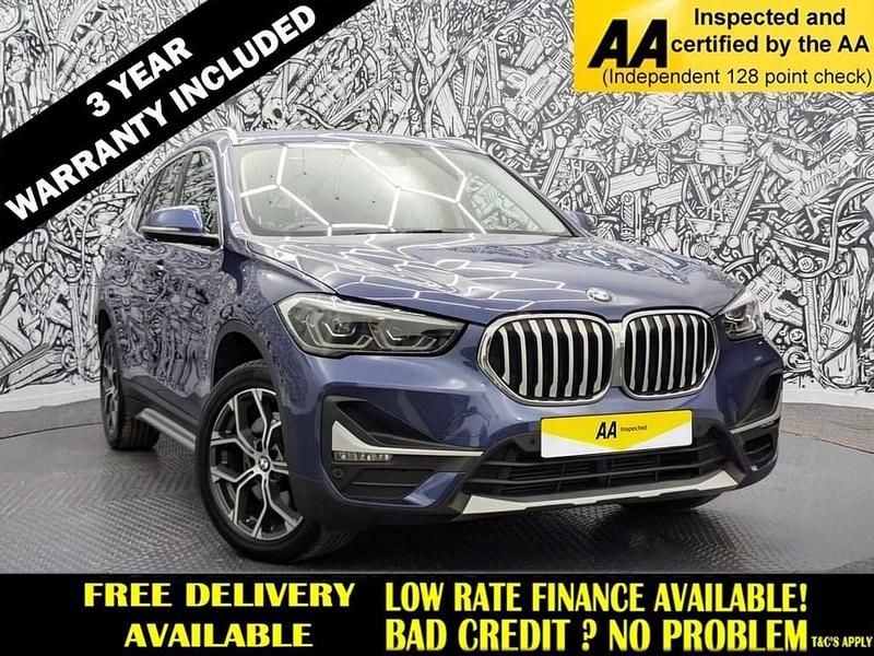Blue Used 2021 BMW X1 xLine SUV | £18,000 (Fair price) - Image 1/2