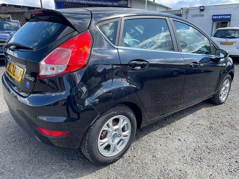 Used Ford Fiesta Zetec 2014 Black Hatchback