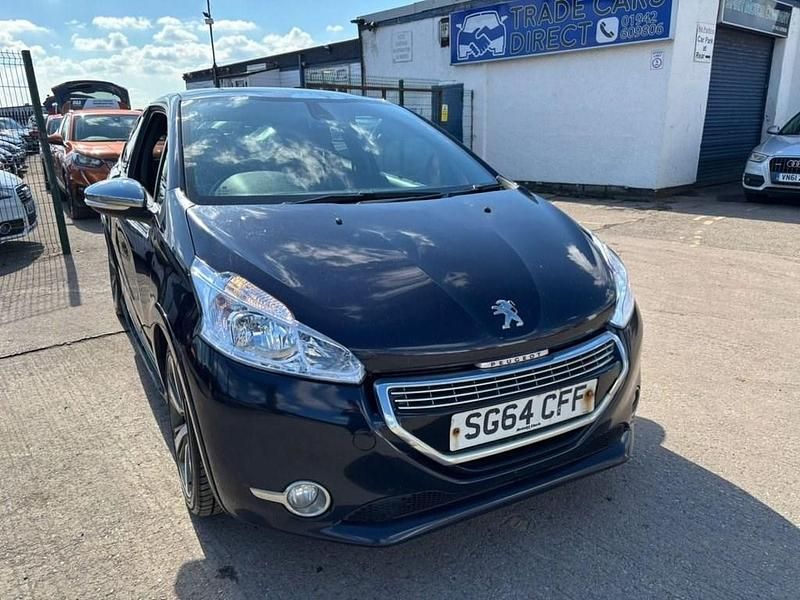 Used Peugeot 208 S 115 HP (84 kW) 2014 Blue Hatchback