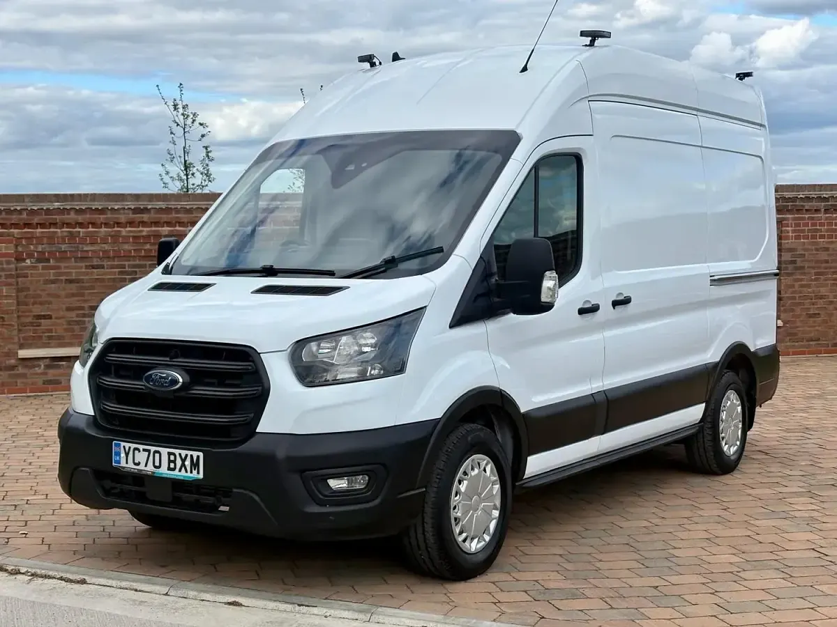 Used Ford Transit 130 HP (95 kW) 2021 White Van