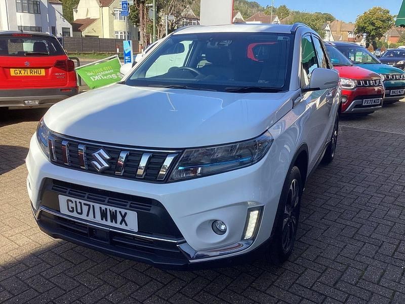 White Used 2021 Suzuki Vitara SZ5 SUV | £14,995 (Fair price) - Image 1/4