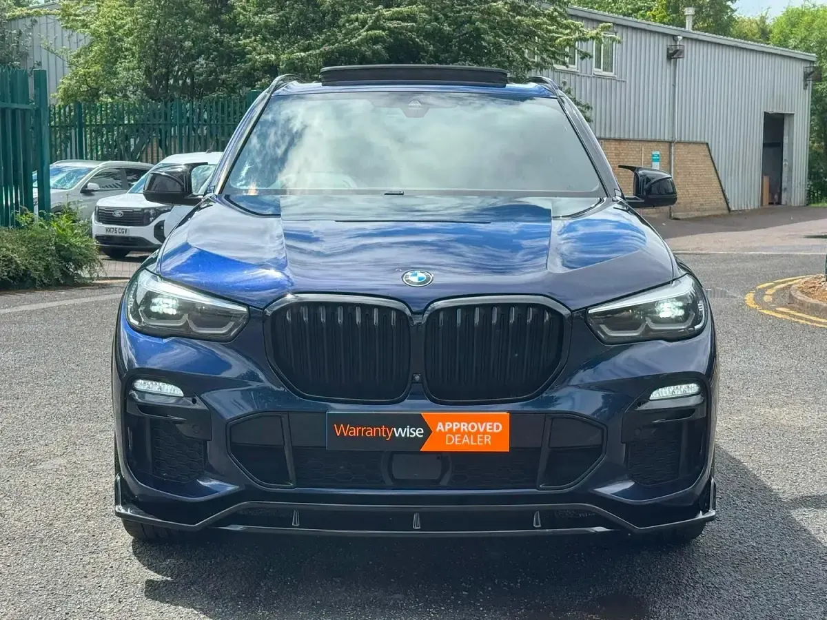 Used BMW X5 M Sport 394 HP (289 kW) 2021 Blue SUV