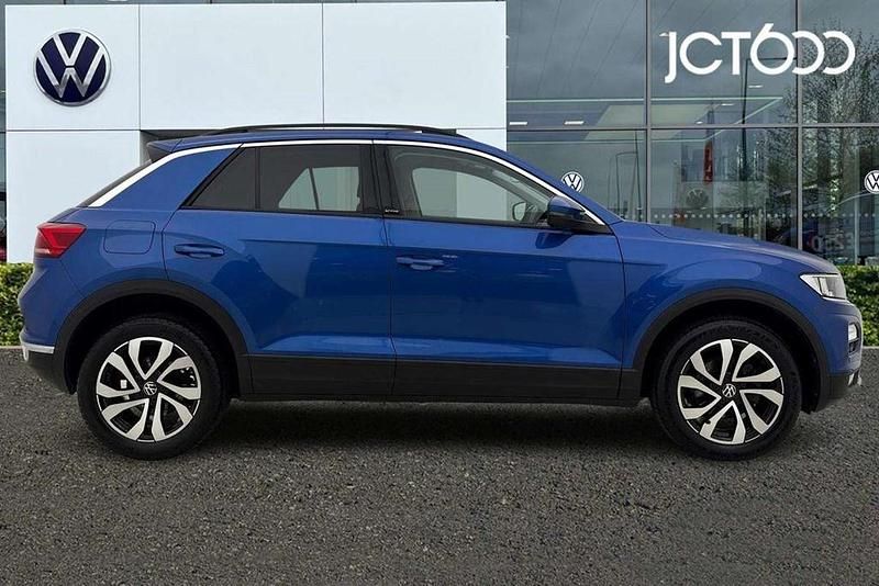 Used VW T-Roc Active 110 HP (80 kW) 2021 Blue SUV
