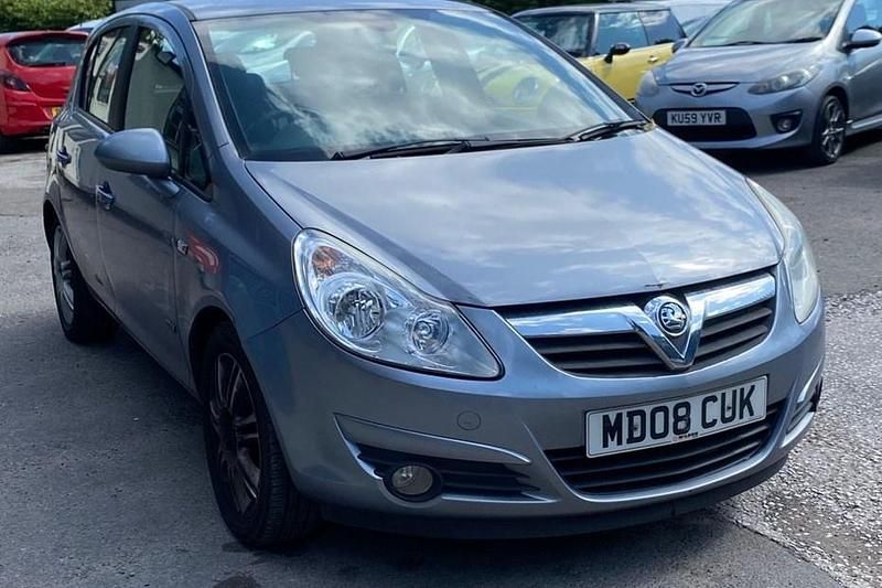 Silver Used 2008 Vauxhall Corsa Design Edition Hatchback | £2,489 (Good price) - Image 1/1