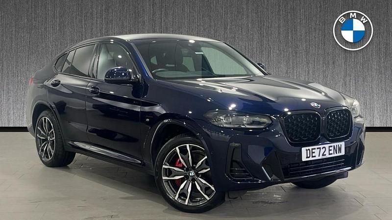 Blue Used 2022 BMW X4 M Sport SUV | £36,999 (Fair price) - Image 1/4