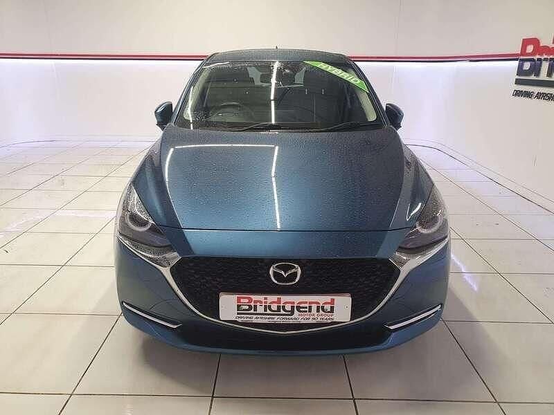 Begagnad Mazda 2 Inclusive 90 HK (66 kW) 2020 Blå Halvkombi