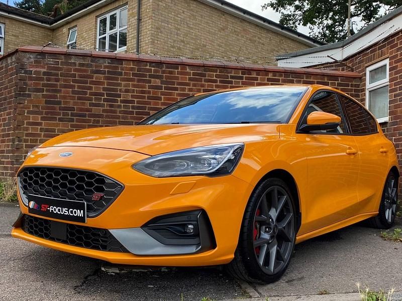 Used Ford Focus ST 2019 Orange Hatchback