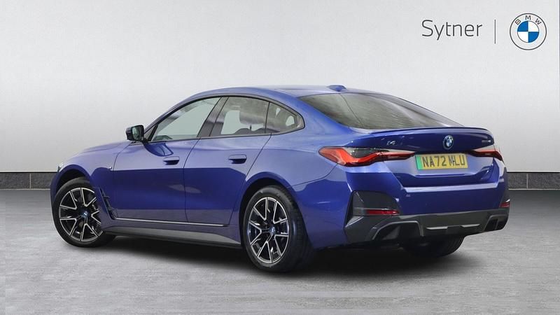 Used BMW i4 M Sport 246 kW (335 HP) 2022 Blue Sedan