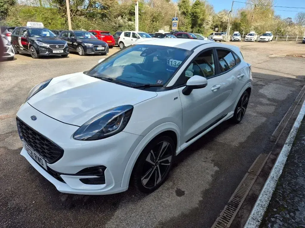 Usado Ford Puma ST-Line X 125 CV (91 kW) 2021 Blanco SUV