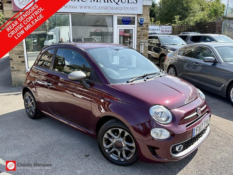 Red Used 2017 Fiat 500 S Hatchback | £8,490 (A bit pricey) - Image 1/4