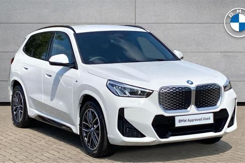 White Used 2024 BMW iX1 M Sport SUV | £35,888 (A bit pricey) - Image 1/3
