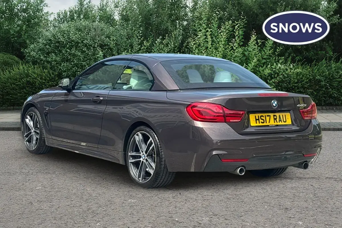 Used BMW 440 M Sport 326 HP (239 kW) 2017 Brown Cabriolet