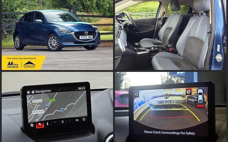 Blue Used 2022 Mazda 2 Inclusive Hatchback | £13,975 (Fair price) - Image 1/4