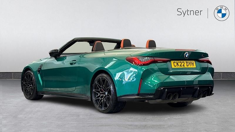 Used BMW M4 Competition Edition 503 HP (369 kW) 2022 Green Cabriolet