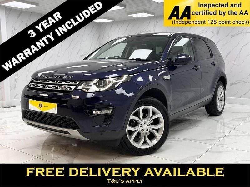 Blue Used 2015 Land Rover Discovery Sport HSE SUV | £12,995 (Good price) - Image 1/3