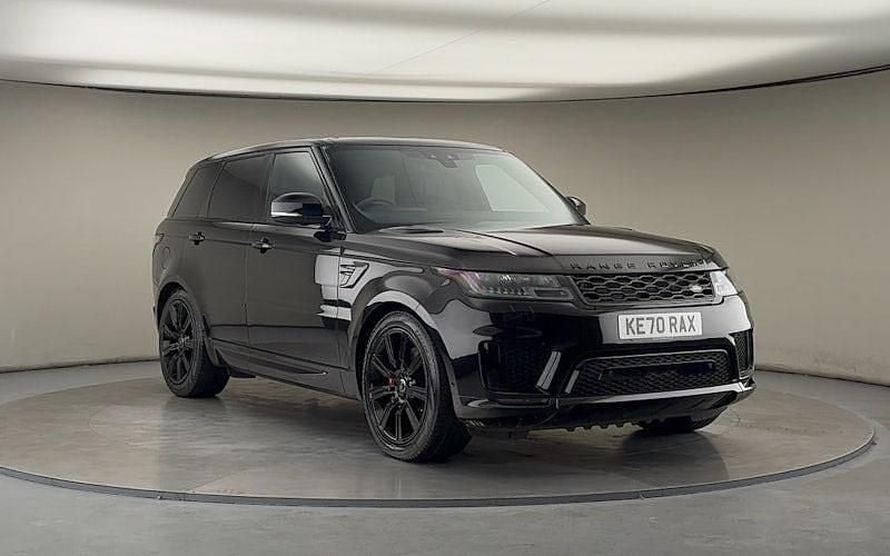 Santorini black Used 2021 Land Rover Range Rover Sport S SUV | £36,500 (Fair price) - Image 1/4