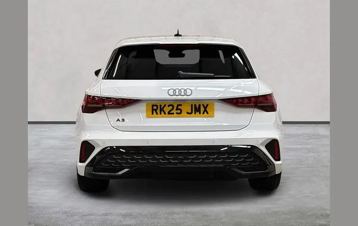 New Audi A3 S-Line 150 HP (110 kW) 2025 White Hatchback