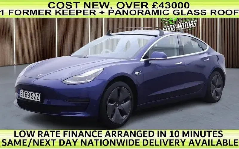 Used Tesla Model 3 Standard Range 239 kW (325 HP) 2019 Sedan
