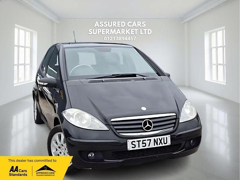 Black Used 2007 Mercedes A150 Classic Hatchback | £1,285 (A bit pricey) - Image 1/4