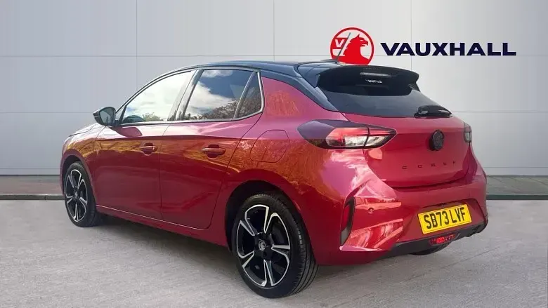 Second-hand Vauxhall Corsa 75 CP (55 kW) 2023 Roșu Hatchback