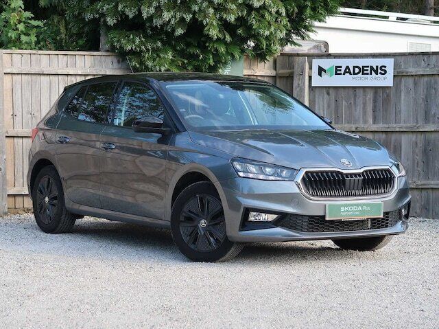 Graphite grey metallic black magic pearl effect Used 2024 Skoda Fabia Colour Edition Hatchback | £17,495 - Image 1/4