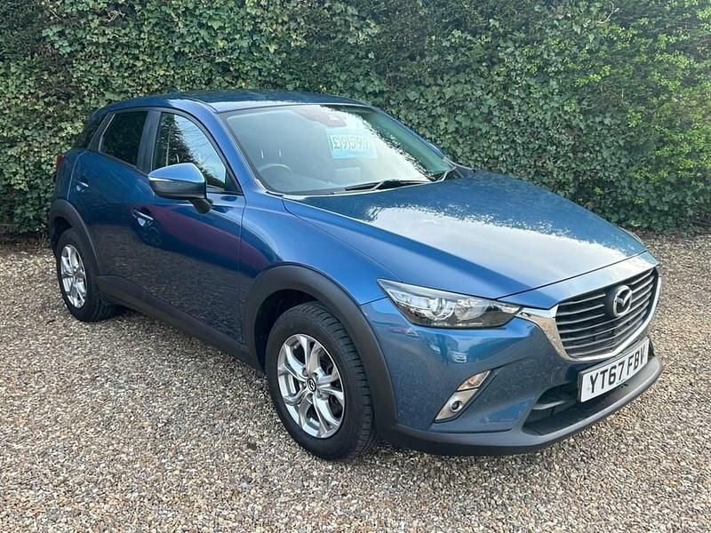 Usado Mazda CX-3 105 HP (77 kW) 2017 Azul SUV