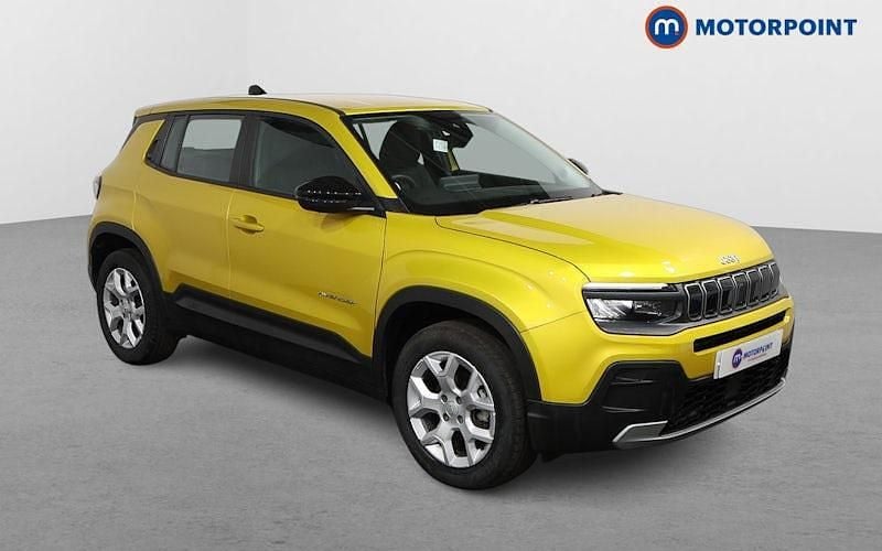 Yellow Used 2024 Jeep Avenger Altitude SUV | £16,849 (Good price) - Image 1/4
