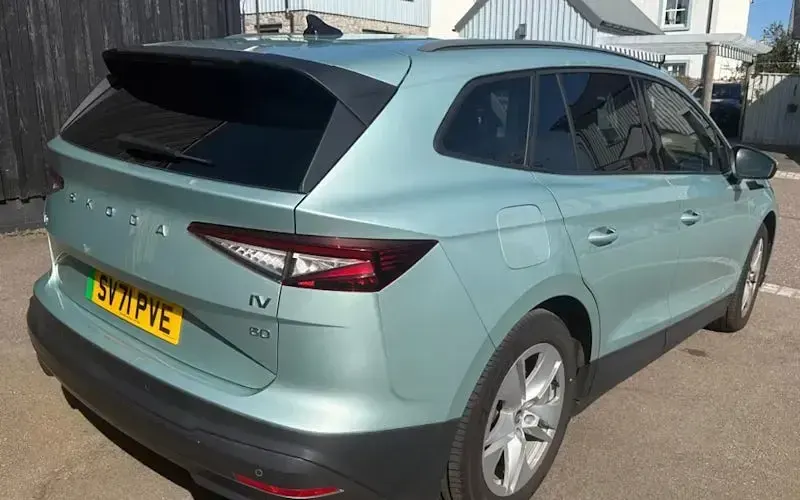 Used Skoda Enyaq iV ecoSuite 131 kW (179 HP) 2021 Silver SUV
