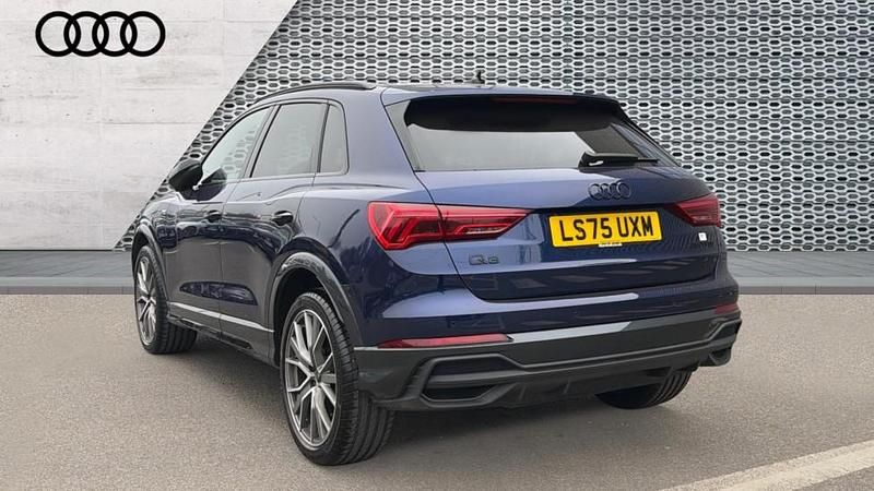 Used Audi Q3 Black Edition 150 HP (110 kW) 2025 Blue SUV