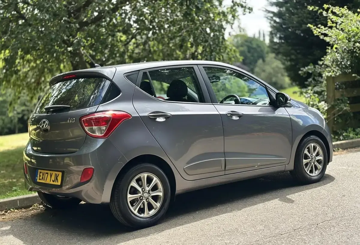 Used Hyundai i10 Premium 2017 Grey Hatchback