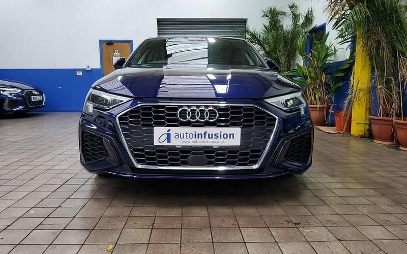 Used Audi A3 Sportback e-tron S-Line 2022 Blue Hatchback