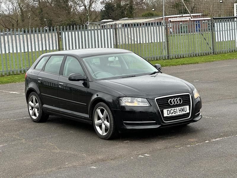 Used Audi A3 Comfort 102 HP (75 kW) 2011 Black Hatchback