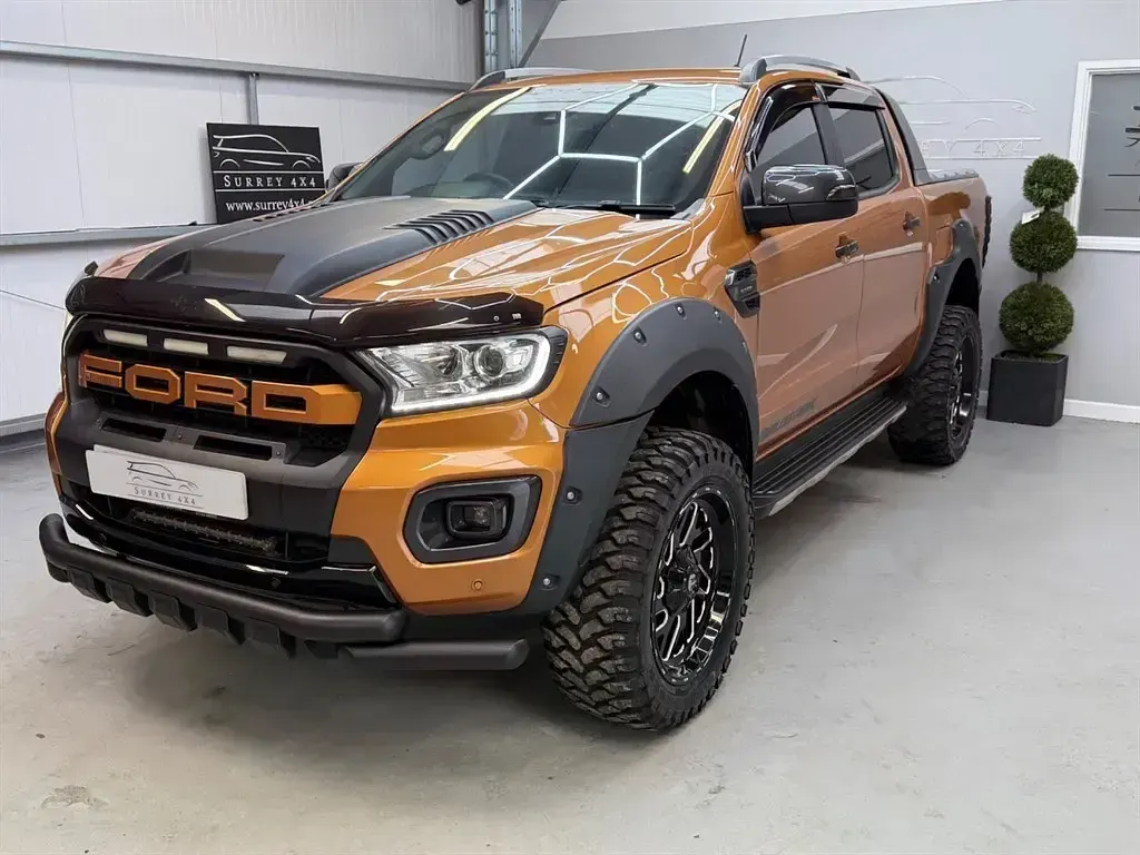 Used Ford Ranger Wildtrack 2019 Orange Pickup