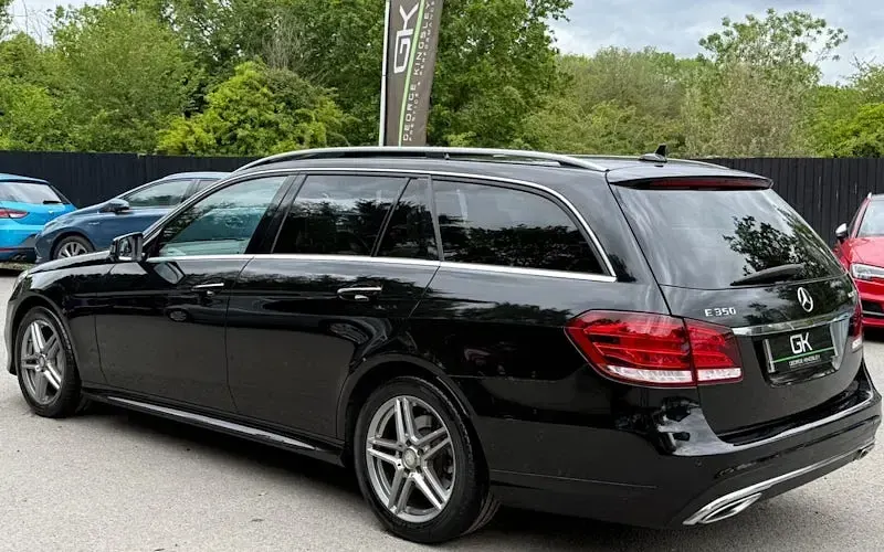 Usado Mercedes E350 AMG Line Premium Plus 258 HP (189 kW) 2014 Preto Carrinha